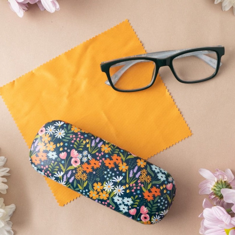 The Flower Market Floral Glasses Case