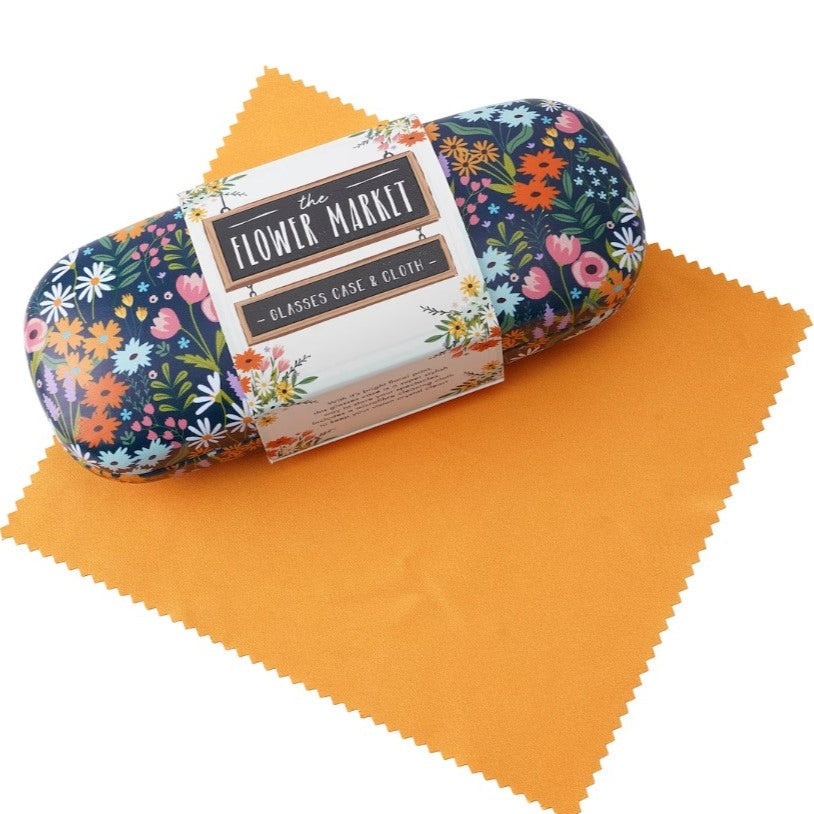 The Flower Market Floral Glasses Case