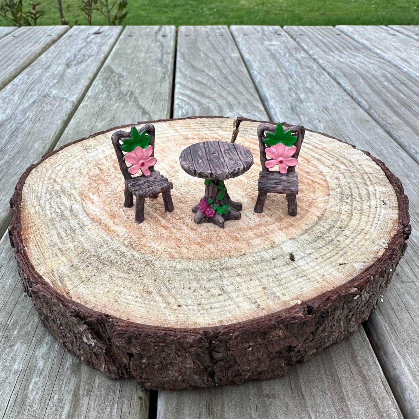 Mini Fairy Garden Table and Chairs